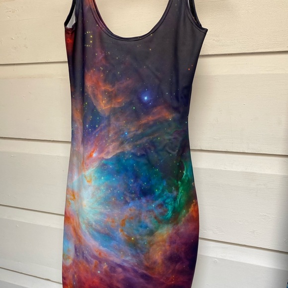 Rainbow Galaxy Bodycon - Picture 3 of 4